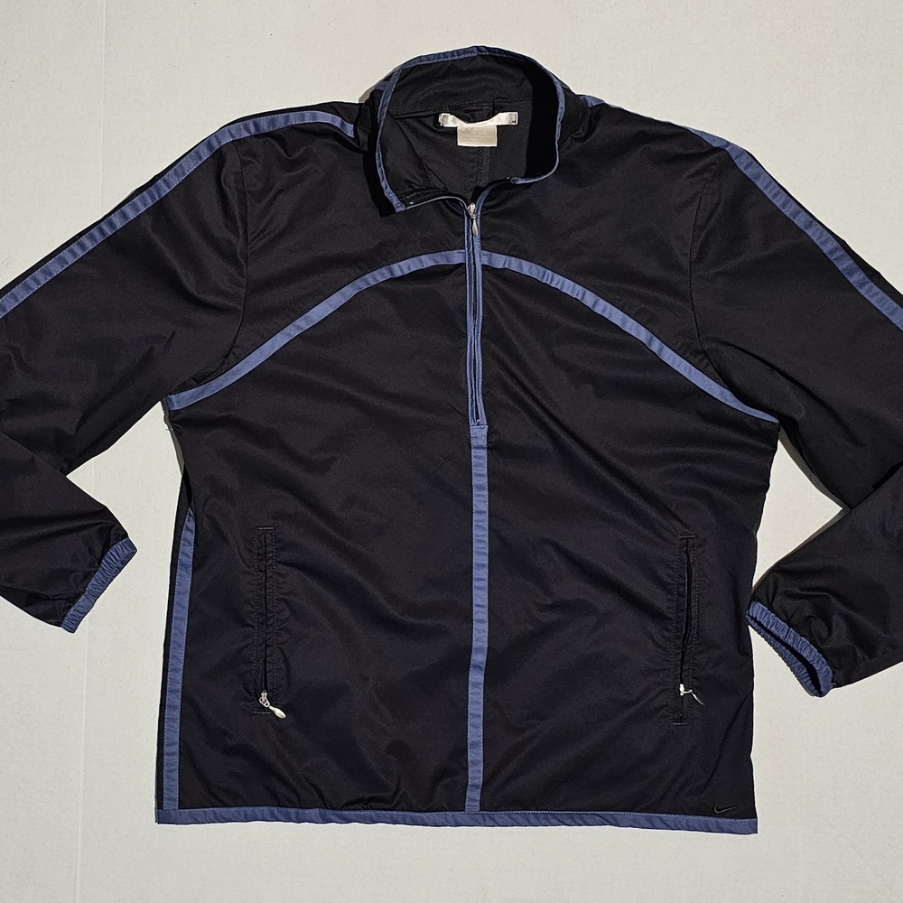 Women's Black Nike Golf Windbreaker